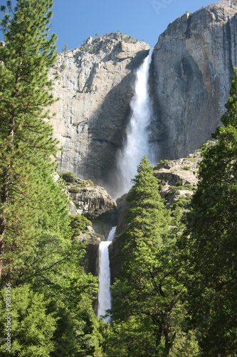 Yosemite falls. Yosemite national park. California. USA