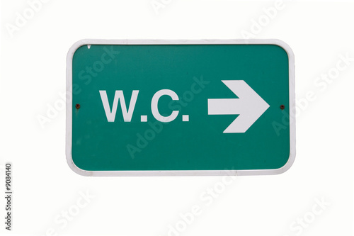 WC à droite photo