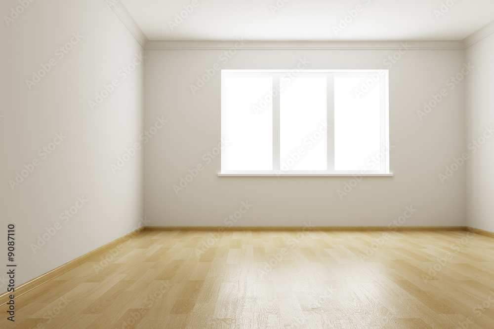 Fototapeta premium 3d rendering the empty room