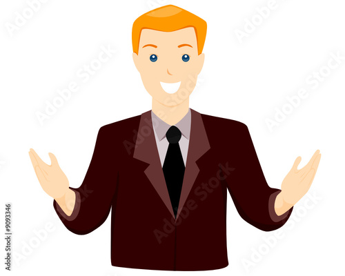 Talking Businessman