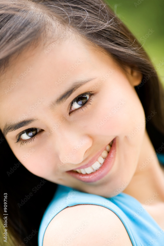 beautiful eyes of asian woman smiling sweet beautiful eyes of asian woman smiling sweet