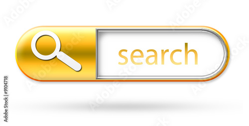 search button gold