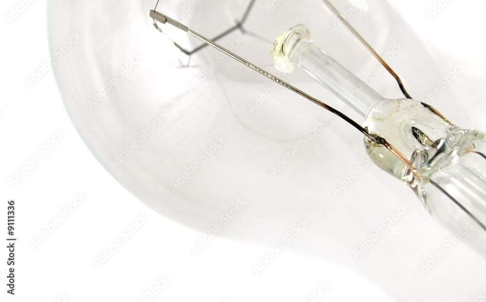 The lamp is photographed by close-up on a white background. The lamp is photographed by close-up on a white background.
