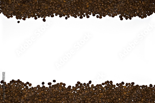 Coffe seeds background