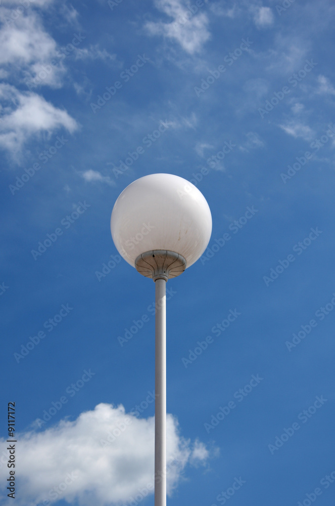 Street lamp in Italy, European style street lamp in Italy city Street lamp in Italy, European style street lamp in Italy city