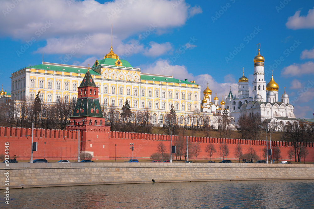 Kremlin palace and churches