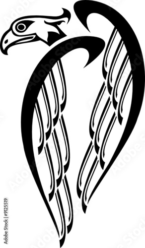 eagle - t-shirt,tattoo design
