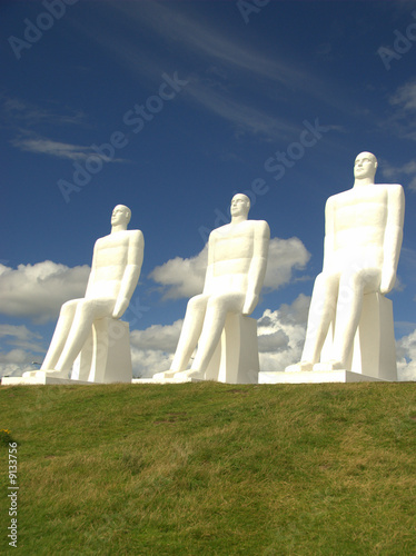 Stone Men of Esbjerg, Denmark photo