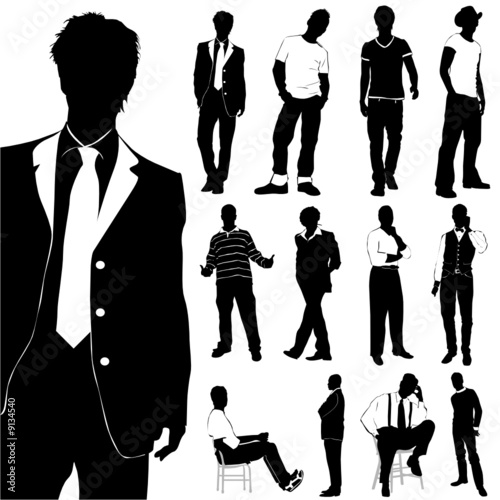 fashion men vector