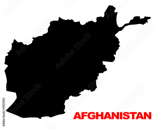afghanistan map high resolution