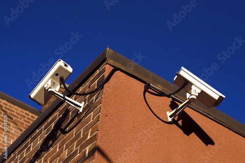 picture of the security cameras.