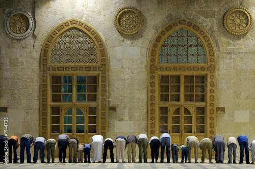 Muslims say prayes, Syria,  #2