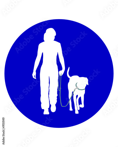 Hunde sind an der Leine zu fuehren