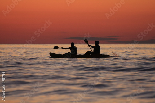 sunset rowling