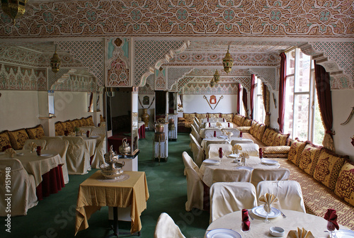 table restaurant marocain photo