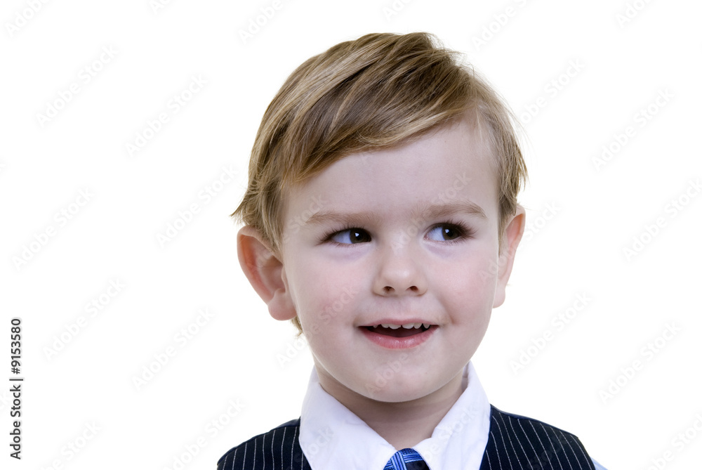A young toddler boy smiles. Happy, family A young toddler boy smiles. Happy, family