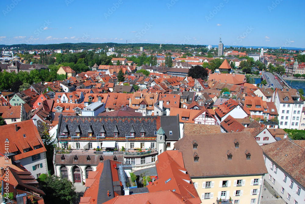 Obraz premium ville de constance en allemagne