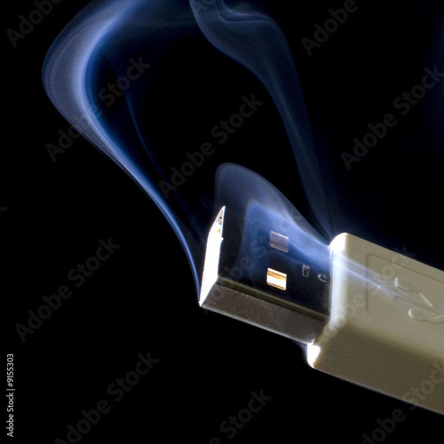 a USB connector that is smoking fast