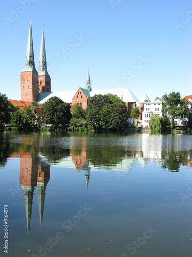 Dom in Lübeck am Pfaffenteich