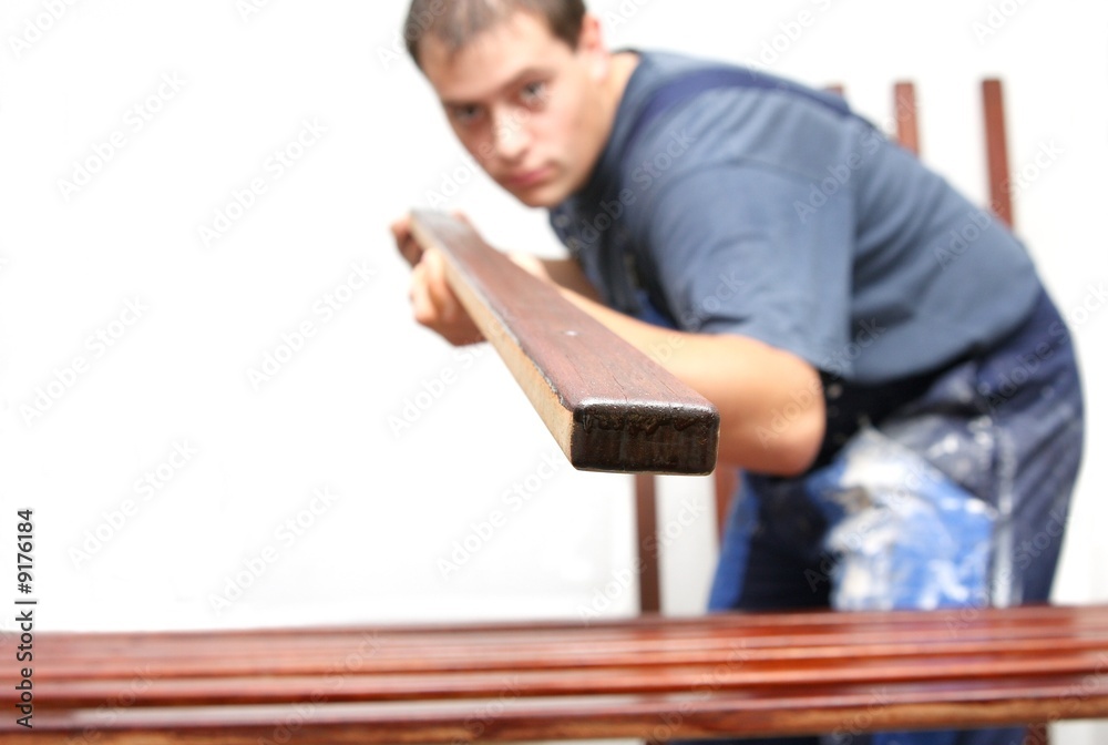Fototapeta premium Arbeit prüfen
