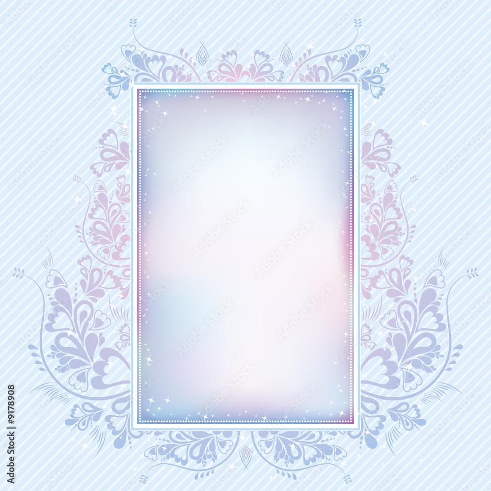 blue floral background blue floral background