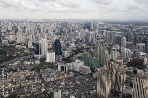 Bangkok  Panorama  Luftaufnahme