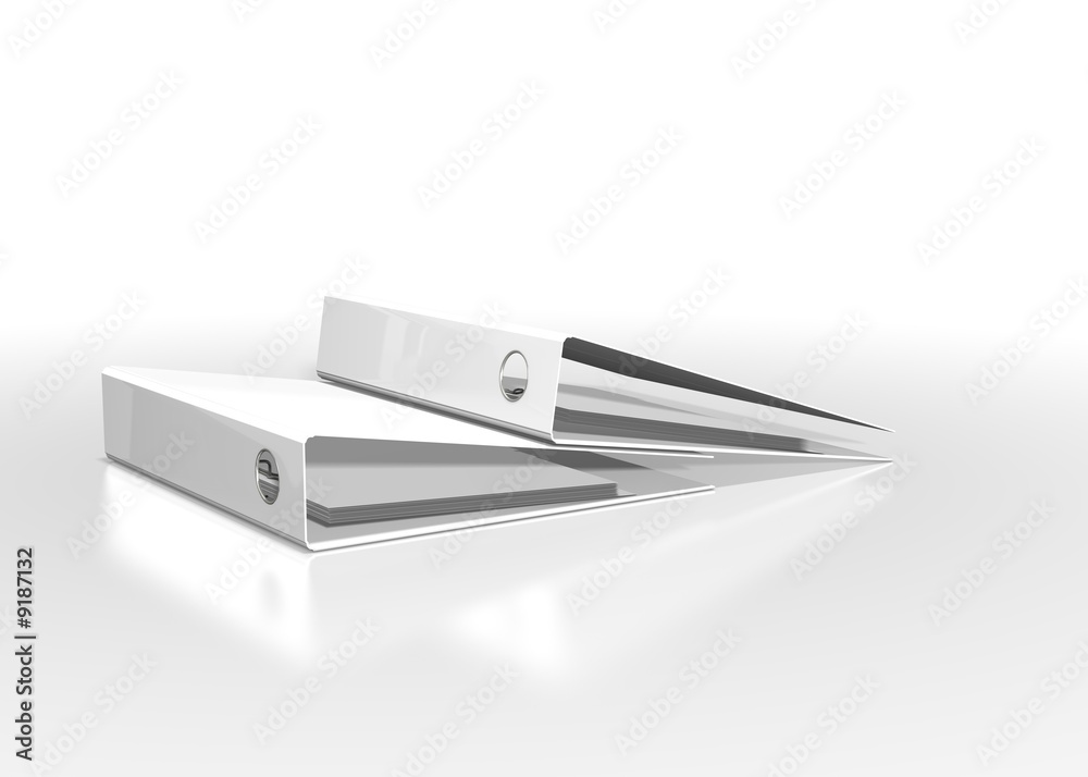 white folder on white background white folder on white background