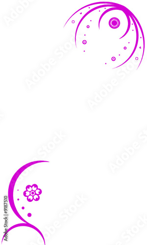 FLORAL ROSE FLUORESCENT