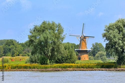 Windmill De Hoop in Gorinchem Holland photo