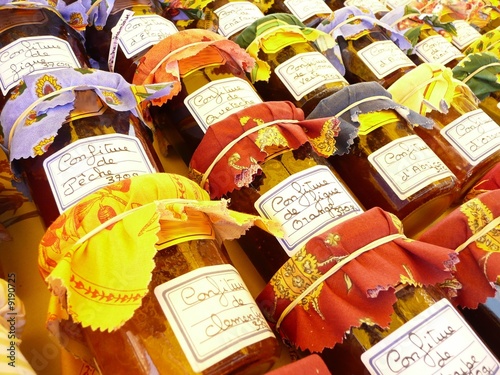 Confitures de Provence et Languedoc - Jam jars France