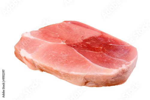 Tableau sur toile Fresh pork,  piece of gentile meat, protein food