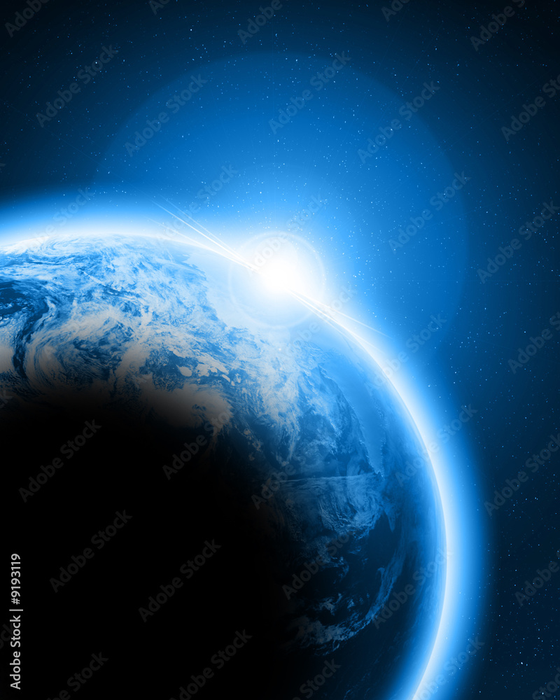 Blue earth