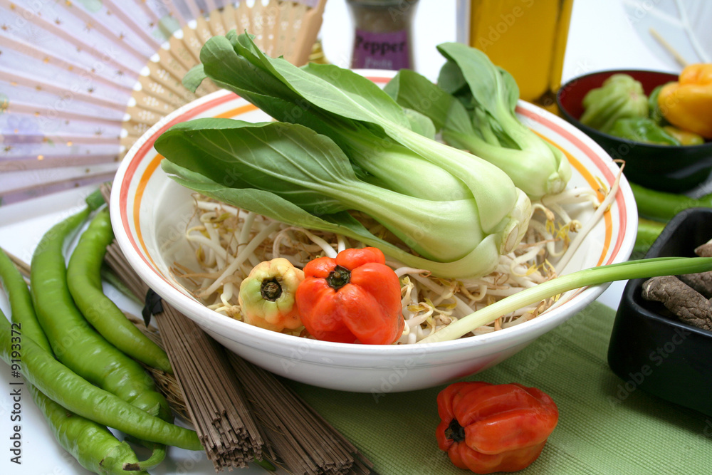 chinesisches gemüse Stock-Foto | Adobe Stock