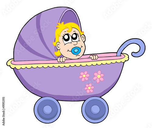 Baby in buggy