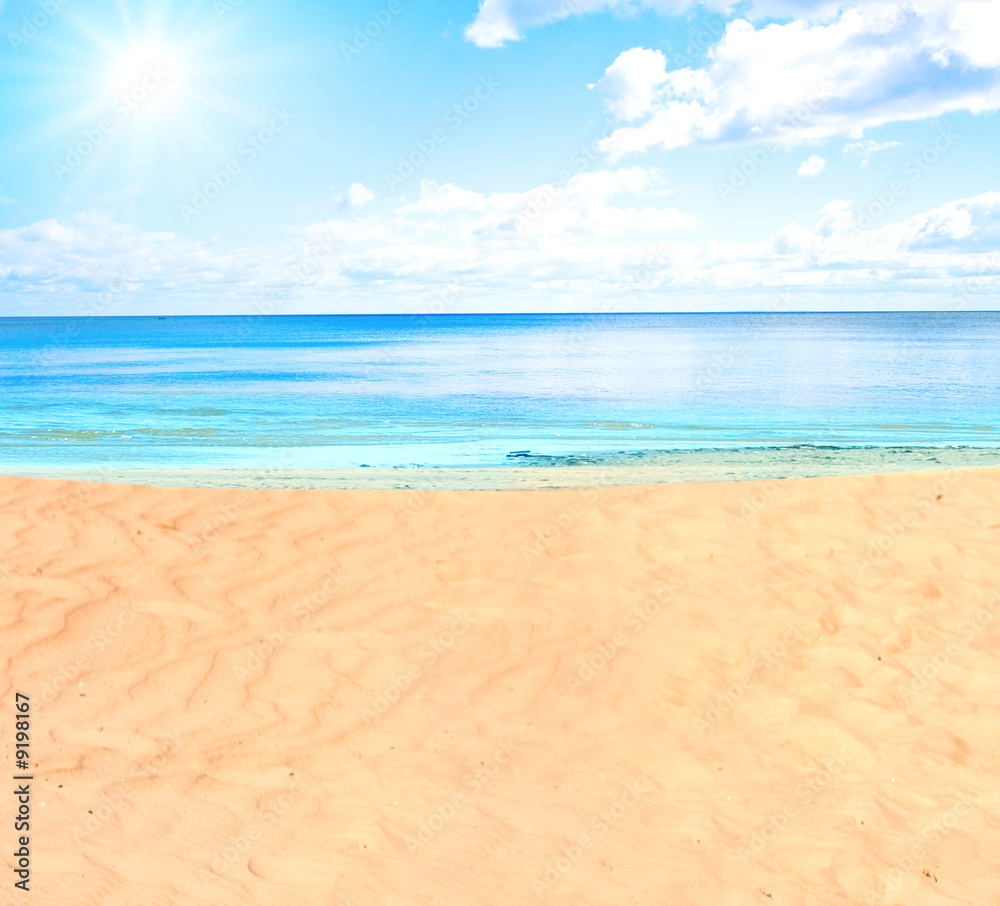 Fototapeta premium a beach