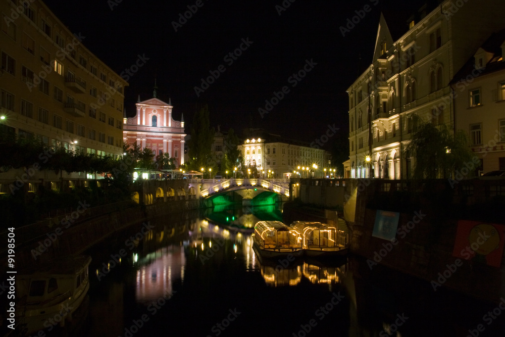 Ljubljana nocturna