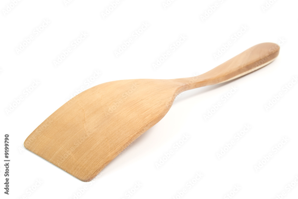 wooden spoon, isolated on white background wooden spoon, isolated on white background