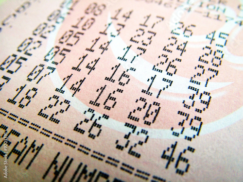 lotto ticket photo