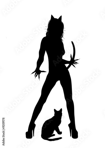 Cat Woman photo