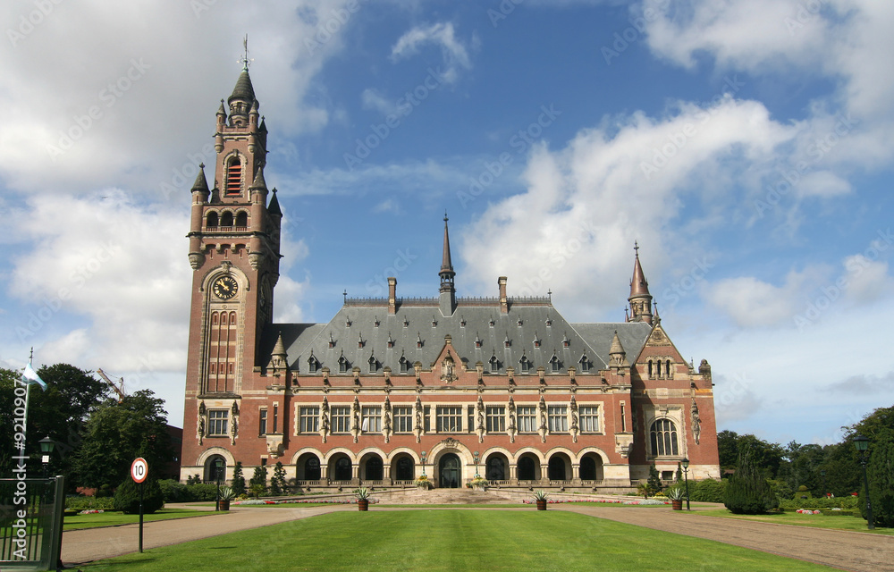 Fototapeta premium United Nations Peace Palace in The Hague, Holland