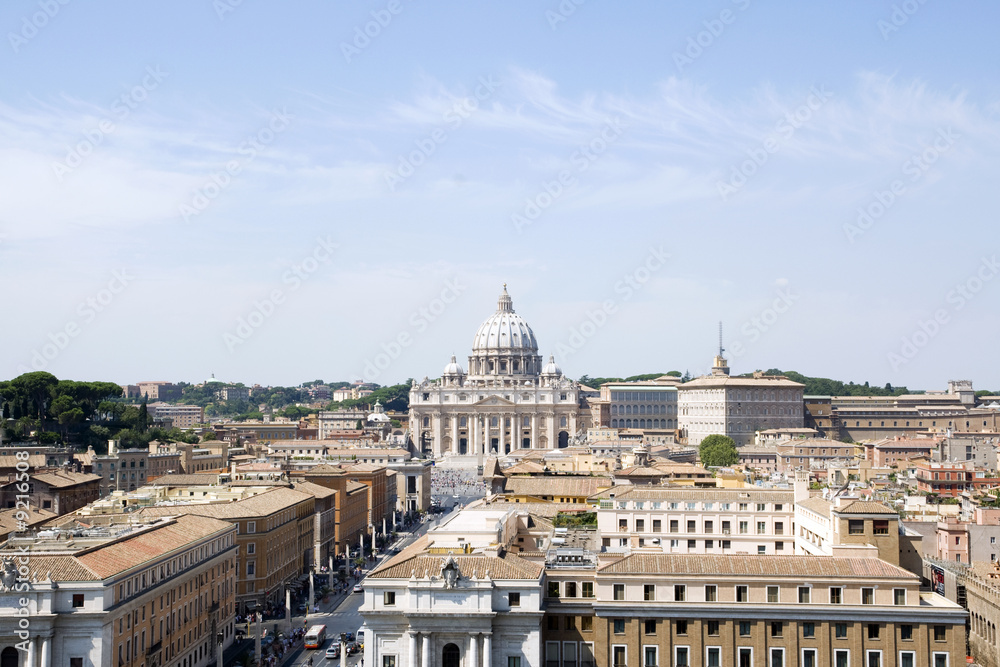 vue sur le Vatican, Rome