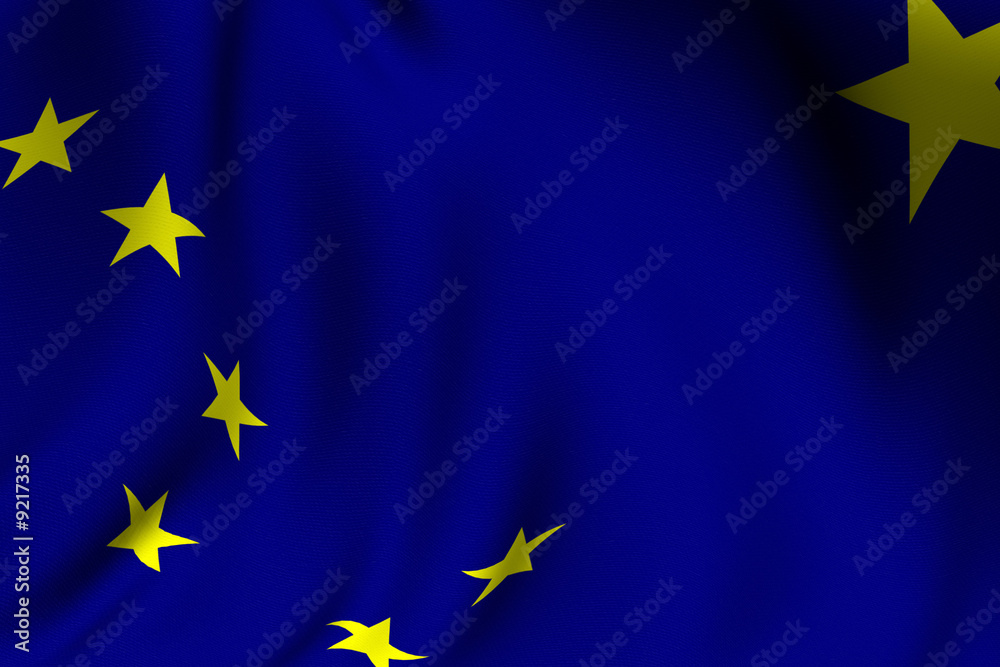 Rendered Alaska Flag Rendered Alaska Flag