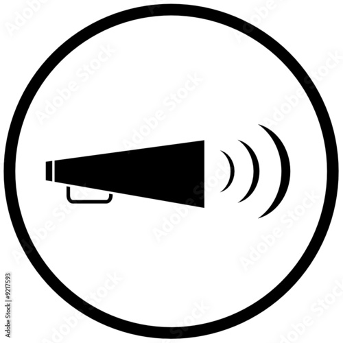 bullhorn symbol