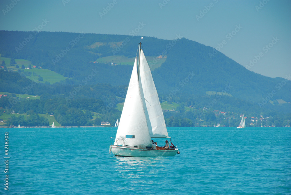 Fototapeta premium segelboot