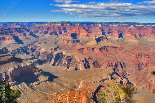 A grandiose landscape of the Grand Canyon in the USA