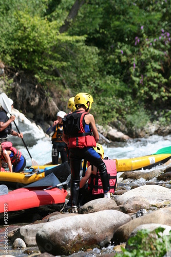 Repos près de la rivière