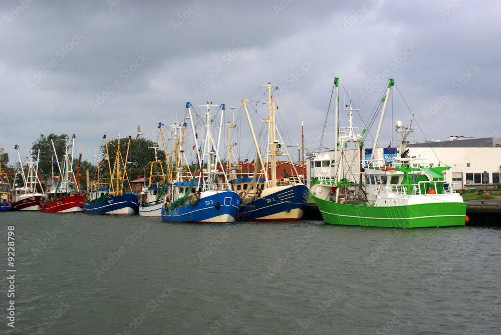 Fototapeta premium Schiffe im Hafen