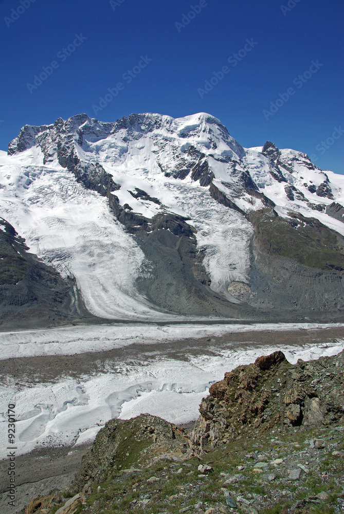 Gletscherwelt am Monte Rosa