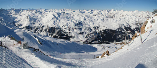 Panorama sur Méribel