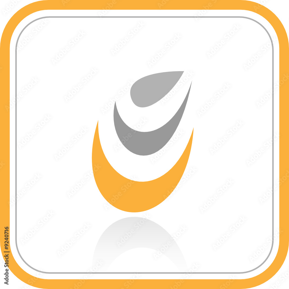 Vector abstract internet icon. Orange set. Simply change. Vector abstract internet icon. Orange set. Simply change.